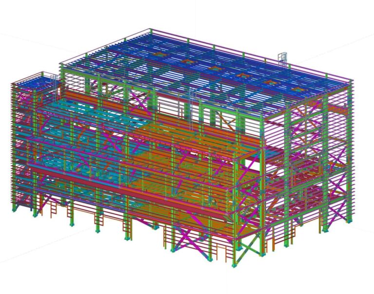 Structural design and steel framing engineering project
