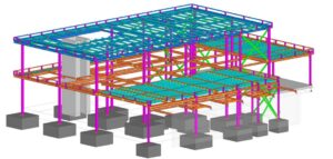 Structural 3D Modeling - Steel Detailing Services - Steel Detailing Company Structural 3D Modeling