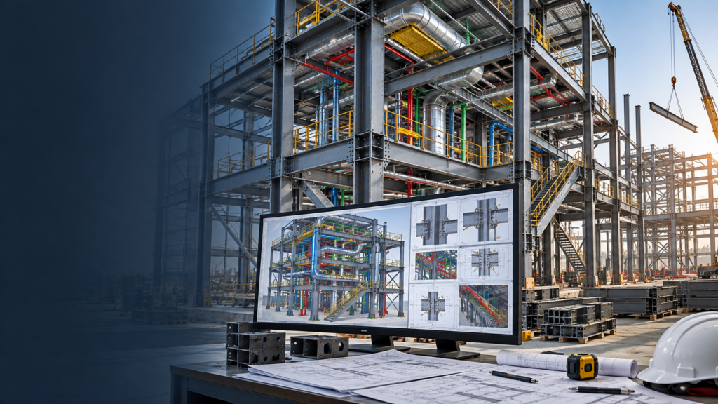modern structural steel building model - Steel Detailing Services - Steel Detailing Company Steel Fabrication and Erection Problems